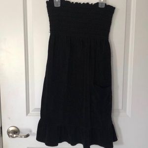 Juicy Couture black coverup/dress with one pocket